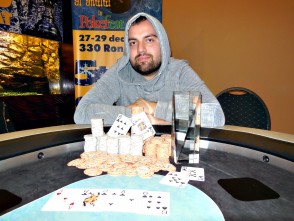 Andrei Barbu a castigat aproape 25.000 RON la primul sau turneu de poker in cadrul evenimentului Plugusorul PokerFest - Editia I