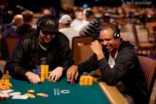 Phil Hellmuth and Phil Ivey